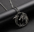 Collier Loup en Acier